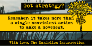 Got Strategy? It takes more than a single action to make a movement.