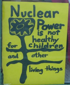 Anti-nuclear poster from the 1970s American movement